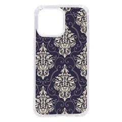 Vintage Texture, Floral Retro Background, Patterns, Iphone 14 Pro Max Tpu Uv Print Case by nateshop