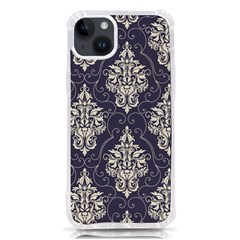 Vintage Texture, Floral Retro Background, Patterns, Iphone 14 Plus Tpu Uv Print Case by nateshop