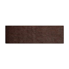 Black Leather Texture Leather Textures, Brown Leather Line Sticker Bumper (100 Pack) by nateshop