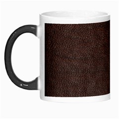 Black Leather Texture Leather Textures, Brown Leather Line Morph Mug by nateshop