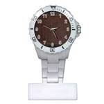 Black Leather Texture Leather Textures, Brown Leather Line Plastic Nurses Watch Front