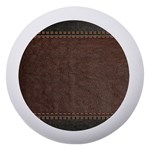 Black Leather Texture Leather Textures, Brown Leather Line Dento Box with Mirror Front