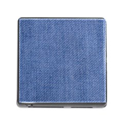 Blue Denim Texture Macro, Blue Denim Background, Jeans Background, Jeans Textures, Fabric Background Memory Card Reader (square 5 Slot) by nateshop