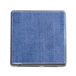 Blue Denim Texture Macro, Blue Denim Background, Jeans Background, Jeans Textures, Fabric Background Memory Card Reader (Square 5 Slot) Front