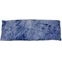 Blue Grunge Texture, Wall Texture, Blue Retro Background Body Pillow Case Dakimakura (two Sides) by nateshop