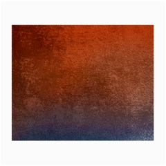 Orange To Blue, Abstract, Background, Blue, Orange, Small Glasses Cloth (2 Sides) by nateshop