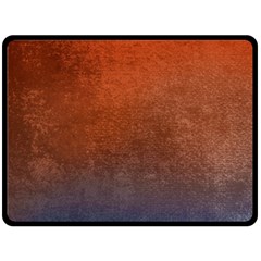 Orange To Blue, Abstract, Background, Blue, Orange, Fleece Blanket (large) by nateshop