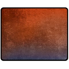 Orange To Blue, Abstract, Background, Blue, Orange, Fleece Blanket (medium) by nateshop