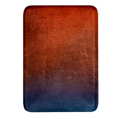 Orange To Blue, Abstract, Background, Blue, Orange, Rectangular Glass Fridge Magnet (4 Pack) by nateshop