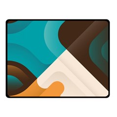 Retro Colored Abstraction Background, Creative Retro Fleece Blanket (small) by nateshop