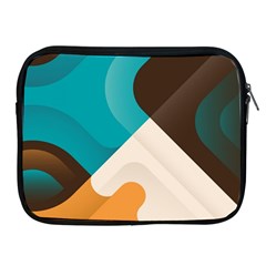 Retro Colored Abstraction Background, Creative Retro Apple Ipad 2/3/4 Zipper Cases by nateshop