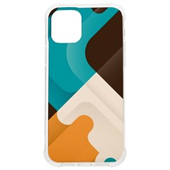 Retro Colored Abstraction Background, Creative Retro Iphone 12/12 Pro Tpu Uv Print Case by nateshop