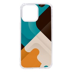 Retro Colored Abstraction Background, Creative Retro Iphone 14 Pro Max Tpu Uv Print Case by nateshop