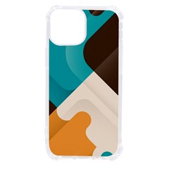 Retro Colored Abstraction Background, Creative Retro Iphone 13 Mini Tpu Uv Print Case