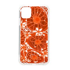 Mazipoodles Love Flowers - White Orange Too Iphone 11 Tpu Uv Print Case by Mazipoodles