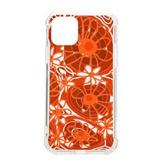 Mazipoodles Love Flowers - White Orange Too Iphone 11 Pro 5 8 Inch Tpu Uv Print Case by Mazipoodles