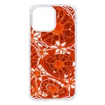 Mazipoodles Love Flowers - White Orange Too iPhone 14 Pro Max TPU UV Print Case Front