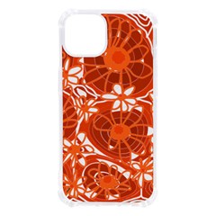 Mazipoodles Love Flowers - White Orange Too Iphone 13 Tpu Uv Print Case by Mazipoodles