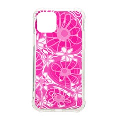 Mazipoodles Love Flowers - White Pink Too Iphone 11 Pro 5 8 Inch Tpu Uv Print Case by Mazipoodles