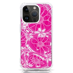 Mazipoodles Love Flowers - White Pink Too Iphone 14 Pro Tpu Uv Print Case by Mazipoodles