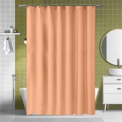 Peach Fuzz 2024 Shower Curtain 48  X 72  (small)  by dressshop