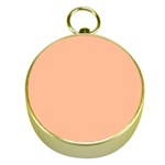 Peach Fuzz 2024 Gold Compasses Front