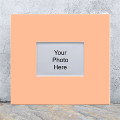 Peach Fuzz 2024 White Wall Photo Frame 5  X 7  by dressshop