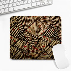 Abstract Geometric Pattern, Abstract Paper Backgrounds Large Mousepad by nateshop