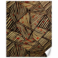 Abstract Geometric Pattern, Abstract Paper Backgrounds Canvas 11  X 14  by nateshop