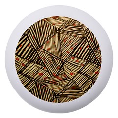 Abstract Geometric Pattern, Abstract Paper Backgrounds Dento Box With Mirror by nateshop