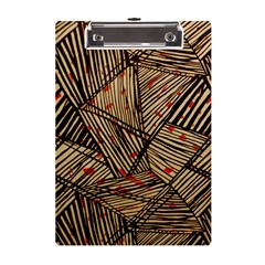 Abstract Geometric Pattern, Abstract Paper Backgrounds A5 Acrylic Clipboard