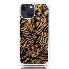 Abstract Geometric Pattern, Abstract Paper Backgrounds Iphone 13 Mini Tpu Uv Print Case by nateshop