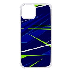 Abstract Lightings, Grunge Art, Geometric Backgrounds Iphone 14 Tpu Uv Print Case