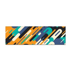 Abstract Rays, Material Design, Colorful Lines, Geometric Sticker Bumper (10 Pack) by nateshop