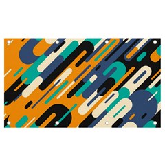 Abstract Rays, Material Design, Colorful Lines, Geometric Banner And Sign 7  X 4  by nateshop