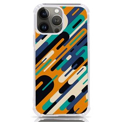 Abstract Rays, Material Design, Colorful Lines, Geometric Iphone 13 Pro Max Tpu Uv Print Case by nateshop