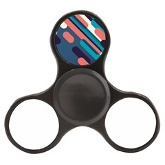 Blue Geometric Background, Abstract Lines Background Finger Spinner by nateshop