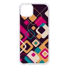 Colorful Abstract Background, Geometric Background Iphone 14 Plus Tpu Uv Print Case by nateshop