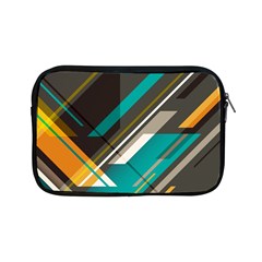 Material Design, Lines, Retro Abstract Art, Geometry Apple Ipad Mini Zipper Cases by nateshop