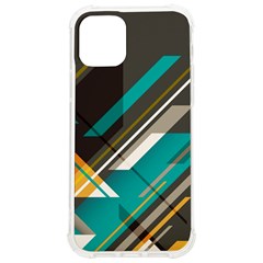 Material Design, Lines, Retro Abstract Art, Geometry Iphone 12/12 Pro Tpu Uv Print Case by nateshop