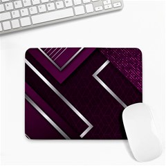 Purple Abstract Background, Luxury Purple Background Small Mousepad by nateshop