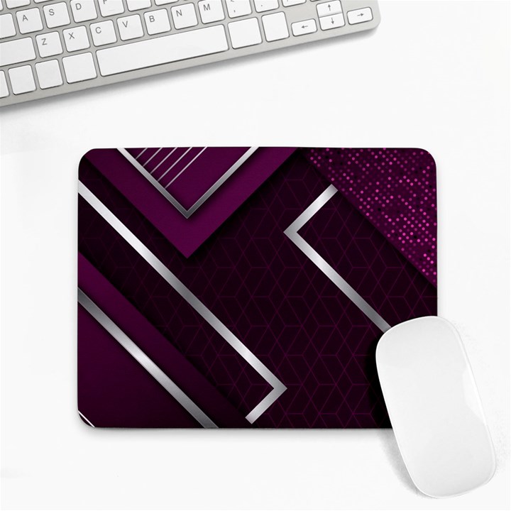 Purple Abstract Background, Luxury Purple Background Small Mousepad