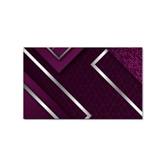 Purple Abstract Background, Luxury Purple Background Sticker Rectangular (10 Pack) by nateshop