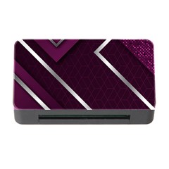 Purple Abstract Background, Luxury Purple Background Memory Card Reader With Cf by nateshop