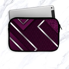 Purple Abstract Background, Luxury Purple Background Apple Ipad Mini Zipper Cases by nateshop