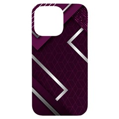 Purple Abstract Background, Luxury Purple Background Iphone 14 Pro Max Black Uv Print Case by nateshop