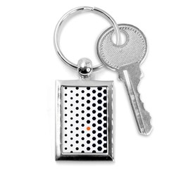 Honeycomb Hexagon Pattern Abstract Key Chain (rectangle) by Grandong