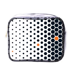 Honeycomb Hexagon Pattern Abstract Mini Toiletries Bag (one Side) by Grandong