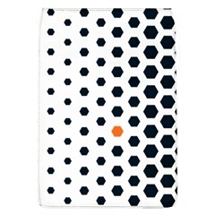 Honeycomb Hexagon Pattern Abstract Removable Flap Cover (l) by Grandong