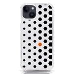 Honeycomb Hexagon Pattern Abstract iPhone 14 TPU UV Print Case Front